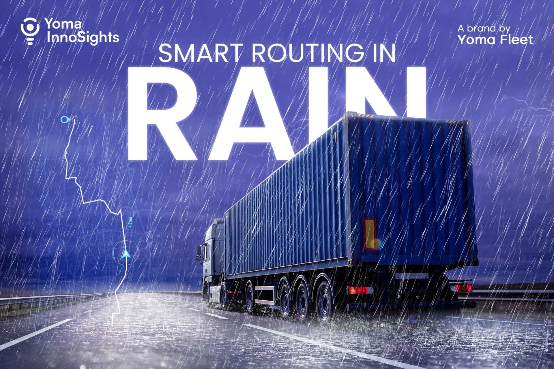 Smart Routing in Rain